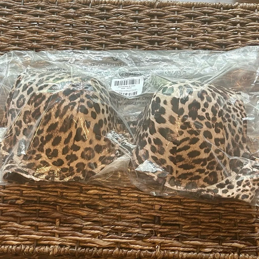 Torrid Bra! Size 46B! Leopard Print T-Shirt Bra with 360 Back Smoothing! NWT! - Picture 5 of 6